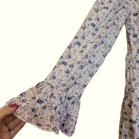 COTTAGECORE Tiered Floral Ruffle Dress - Picture 9 of 13